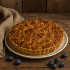 Parve Blue Berry Crumb Pie